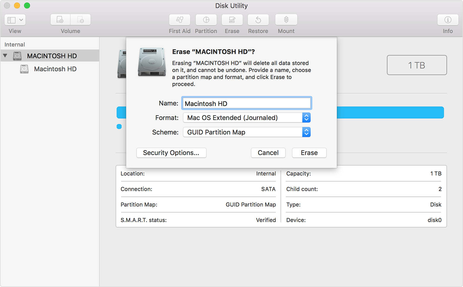 MacBook Pro Format Atma Sistem Yükleme