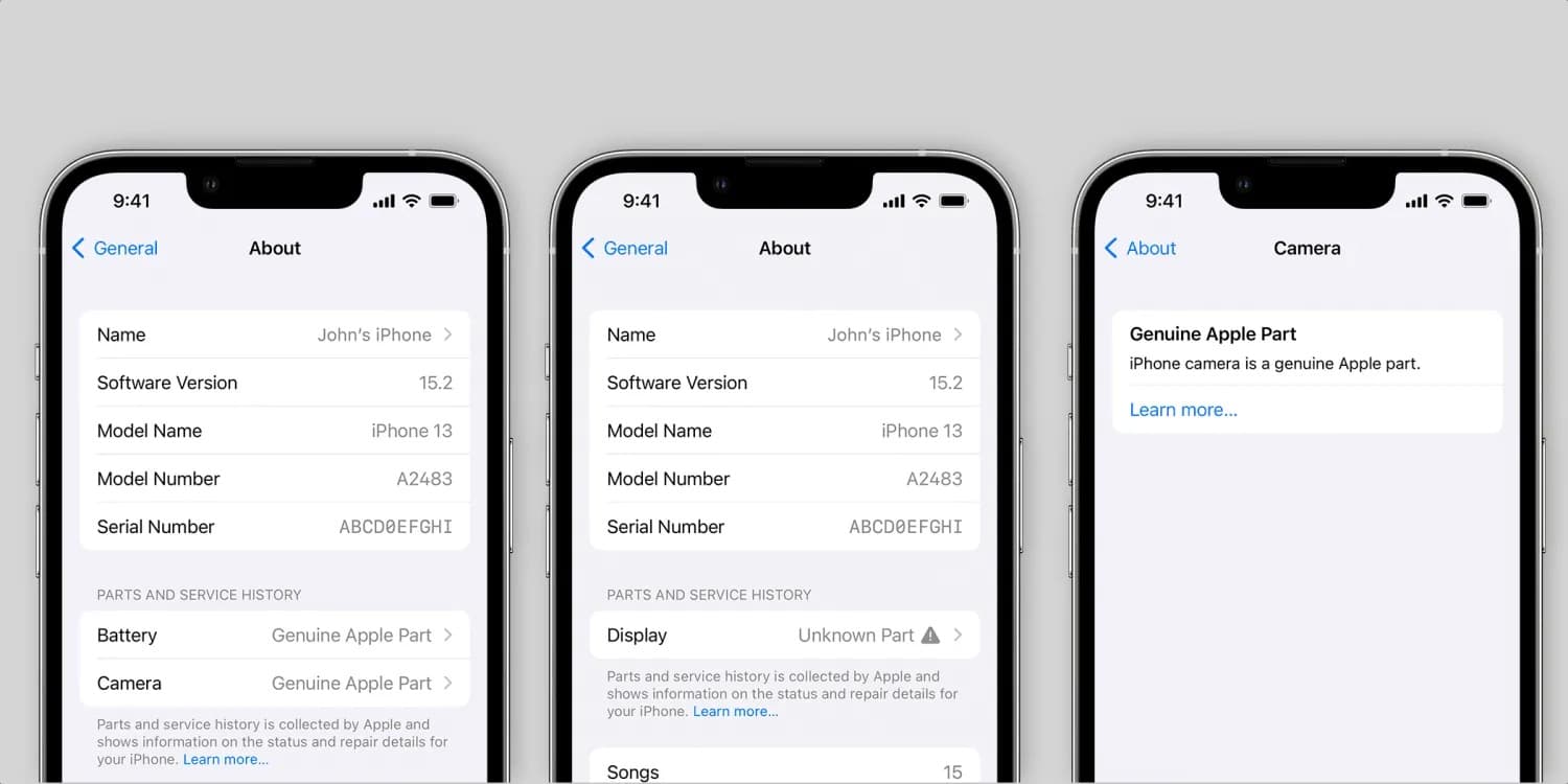 Apple Servislerde Orjinal Parça Değişimi