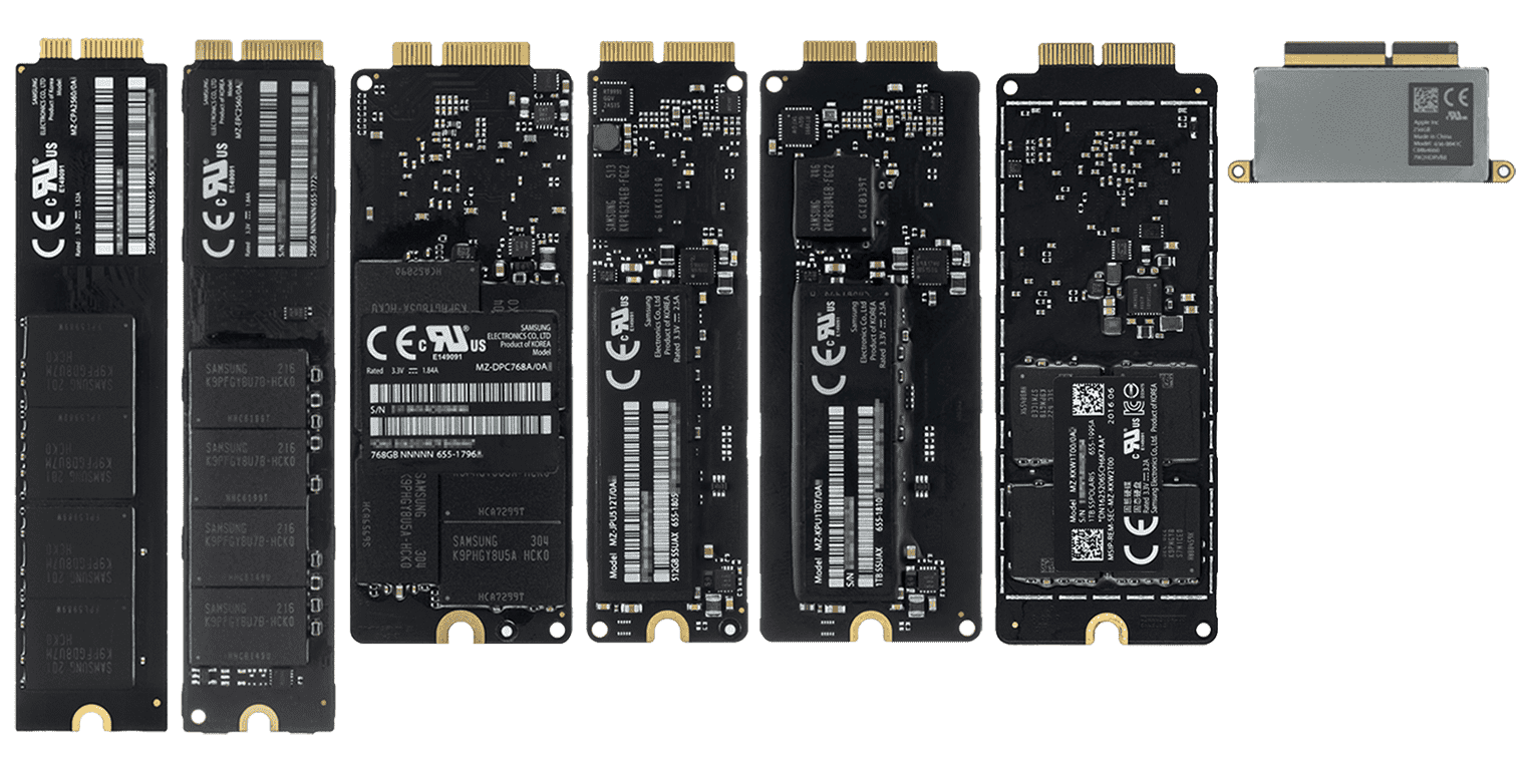 macbook 12 in&ccedil; ssd değişim